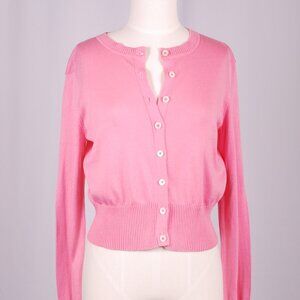NWT Pell & Co Pink Cardigan, Sz - M